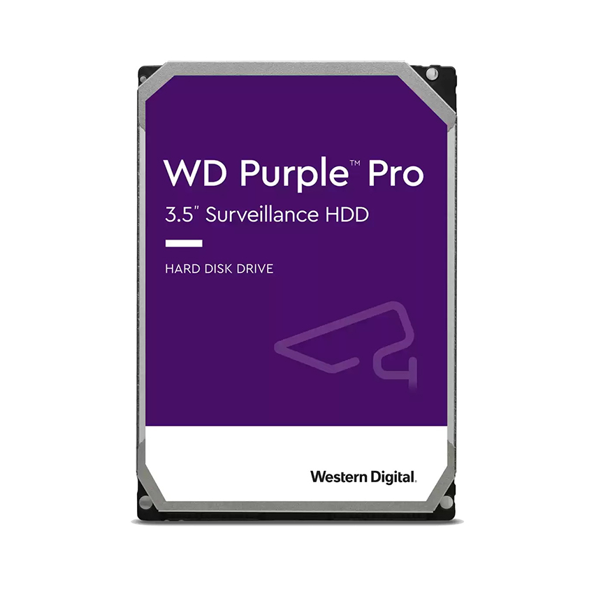 Ổ cứng HDD Western Purple Pro 8TB 3.5 inch, 7200RPM,SATA 3, 256MB Cache (WD8001PURP)