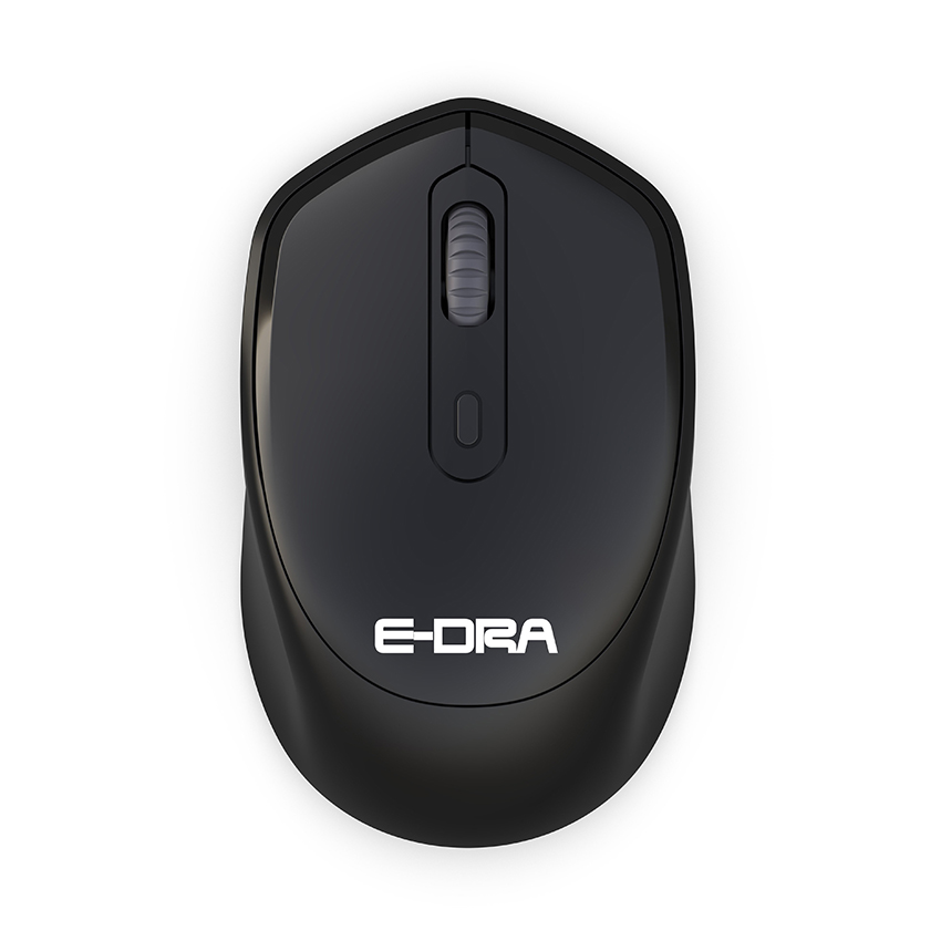 Chuột không dây Edra EM603W (USB/đen)