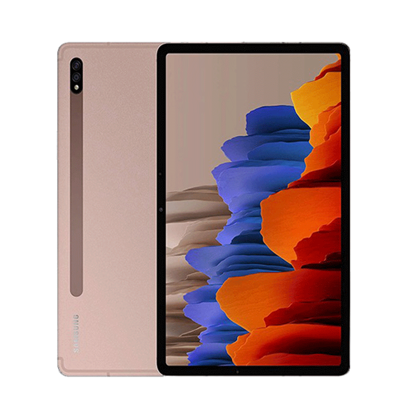 Máy tính bảng Samsung Galaxy Tab S7 Plus (128GB/12.4 inch/Wifi/4G/Android 10/Bút cảm ứng/Vàng đồng)