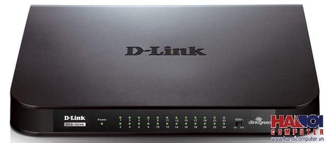 Switch Dlink 24Port 10/100 DES1024A Vỏ nhựa